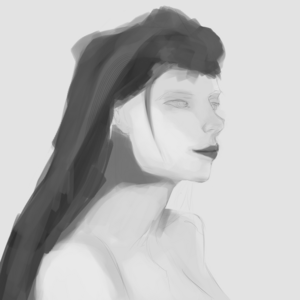 2021-02-14 [back to portraits after figure drawing, and it definitely helped. i can feel it!]